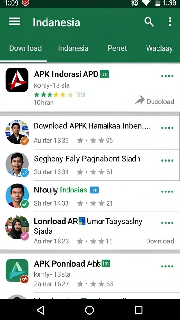 Tampilan awal yang mengesankan dengan pilihan karakter.