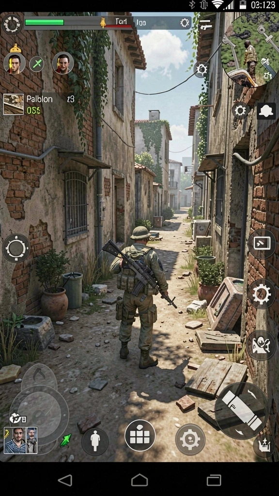 Bermain bersama teman dalam mode multiplayer yang seru.