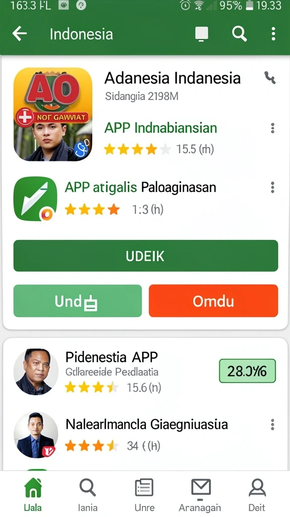 Beragam permainan yang menarik untuk dimainkan.