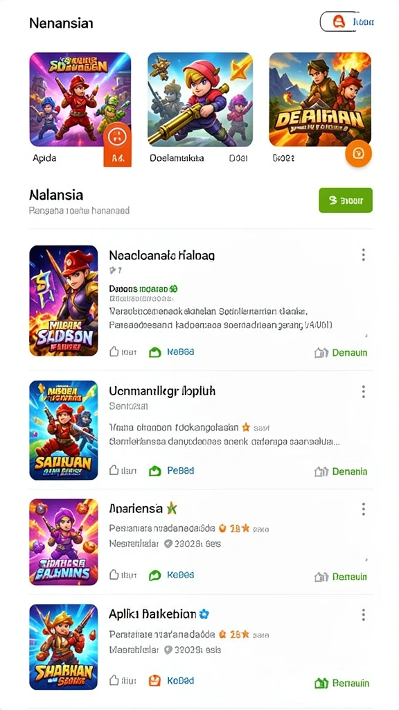 Tampilan antarmuka yang intuitif dan menarik.