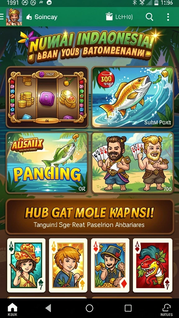 Level-level menantang yang siap untuk dijelajahi.