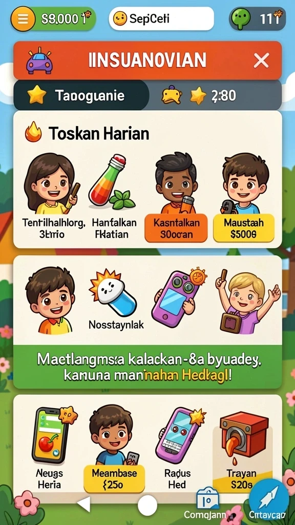Grafis yang memukau dengan detail tinggi.