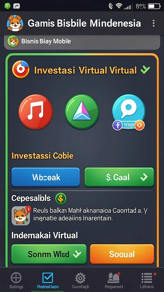 Tampilan antarmuka yang menarik dan intuitif.