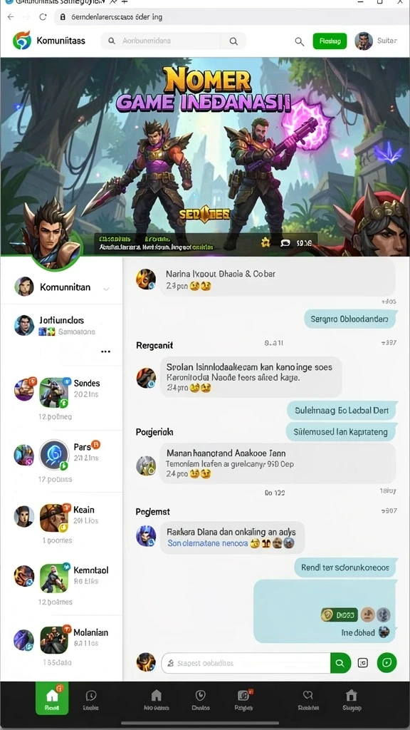 Tangkapan layar menunjukkan grafik yang menakjubkan.