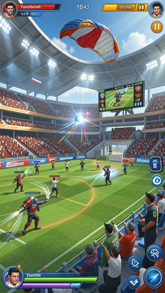 Fitur multiplayer yang memungkinkan Anda bersaing dengan teman.
