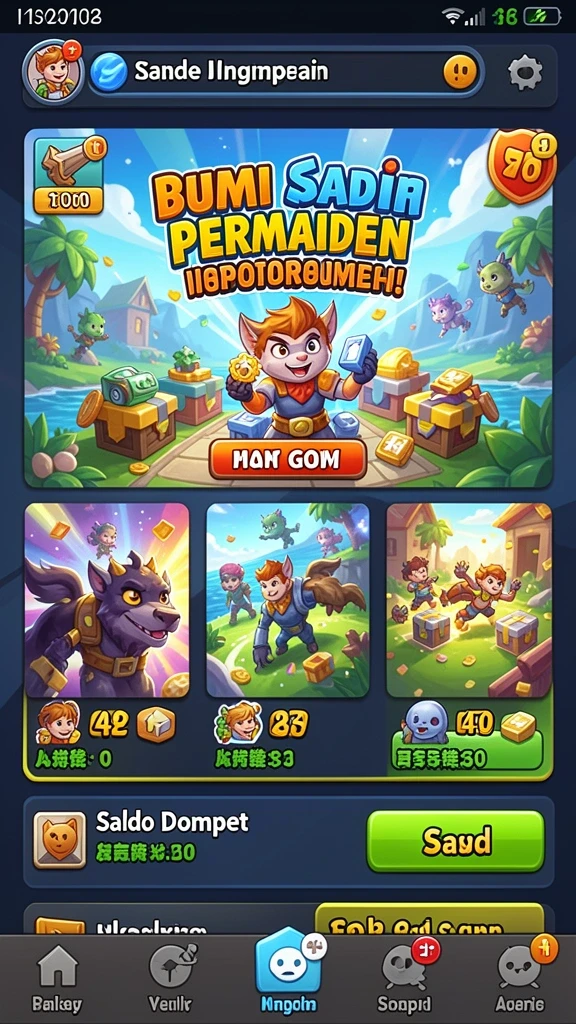 Fitur multiplayer yang seru untuk bermain bersama teman.