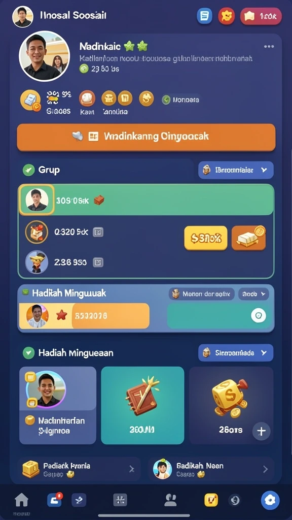 Tampilan menarik dan user-friendly HOKI9.