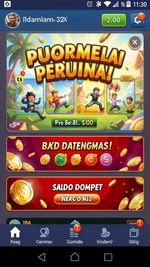 Tangkapan layar dari fitur komunitas dalam IDROK.
