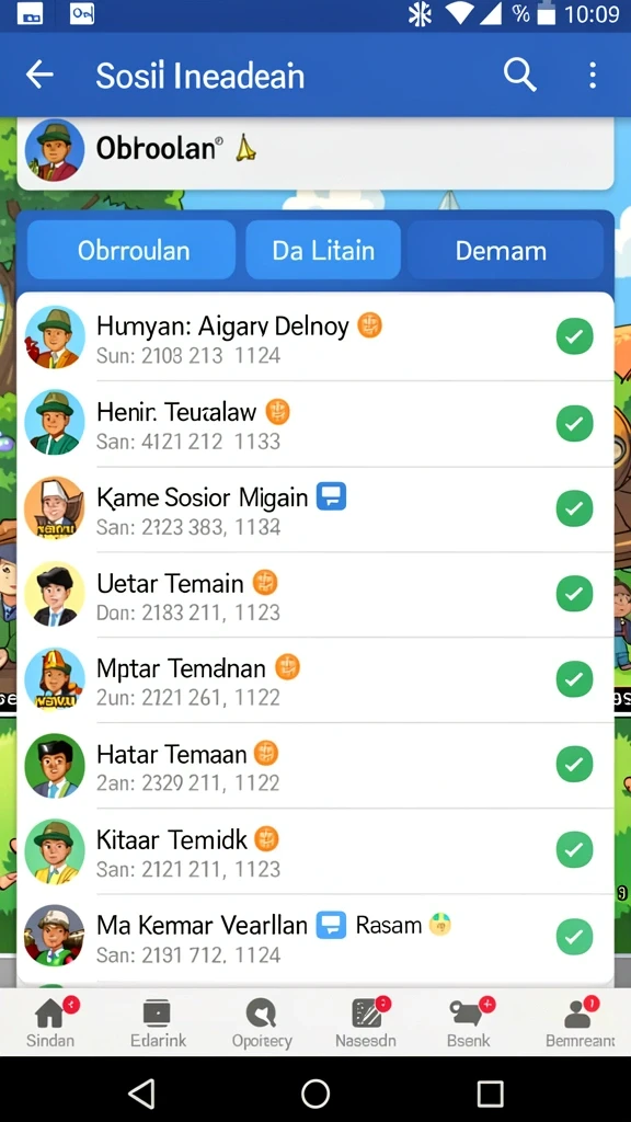 Karakter dengan grafik detail yang memukau.