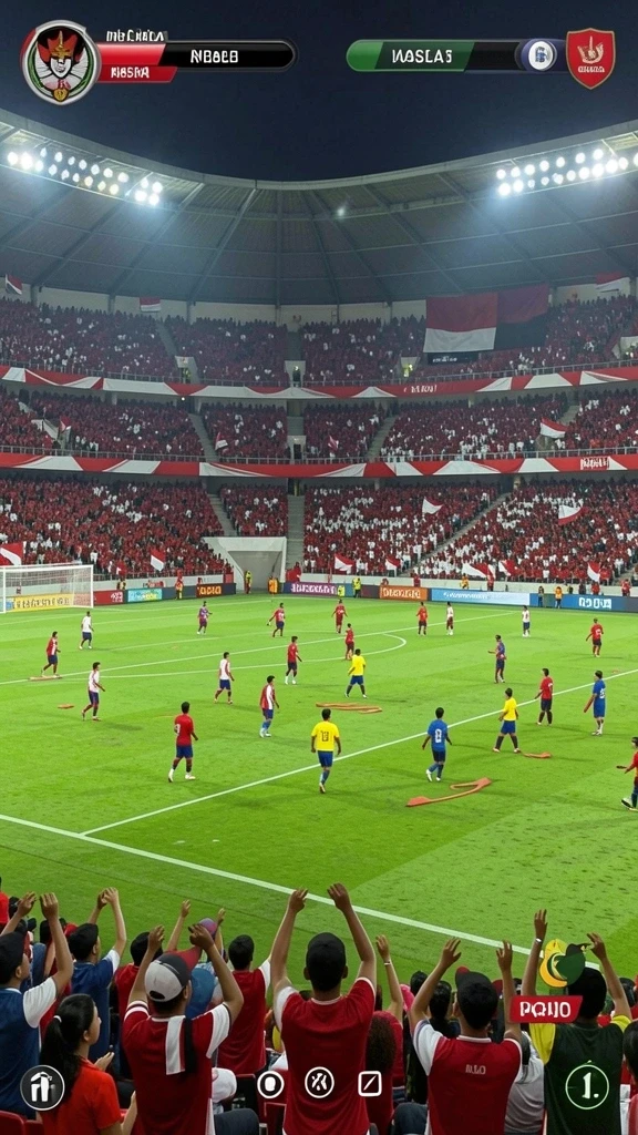 Tampilan awal game yang menarik dan user-friendly.