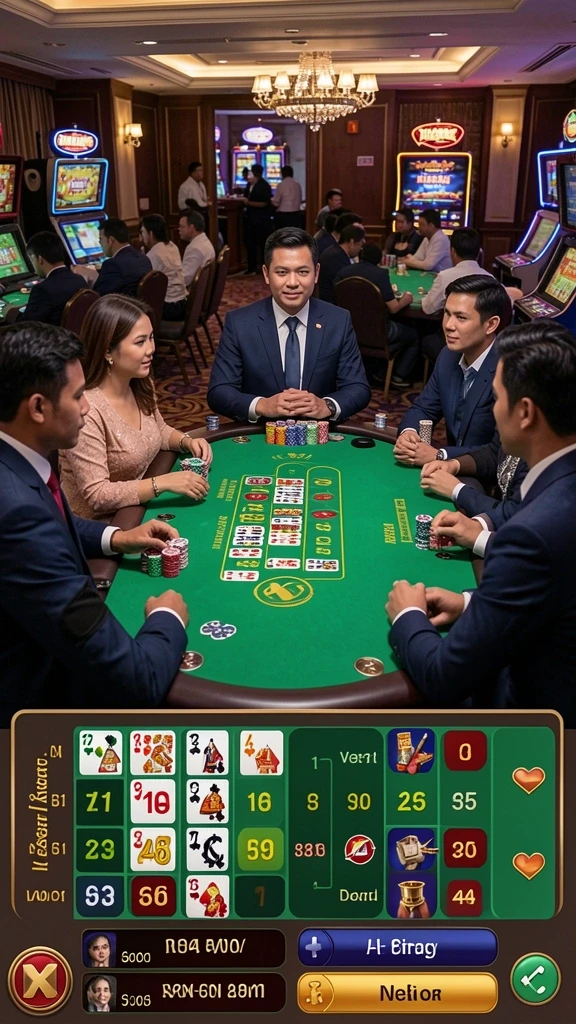Screenshot karakter yang dapat dimainkan dalam game.