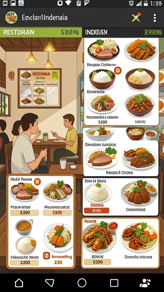 Tampilan intuitif dan ramah pengguna.