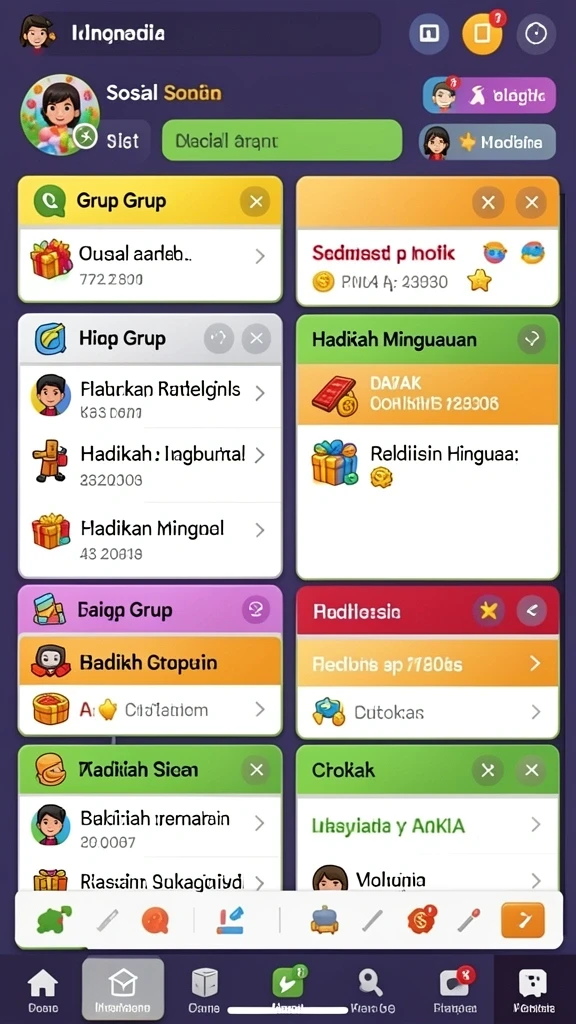 Tangkapan layar menampilkan antarmuka pengguna yang menarik dan intuitif.