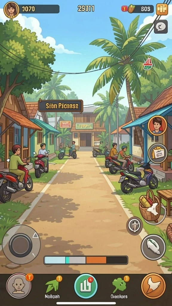 Tampilan antarmuka yang menarik dan user-friendly.