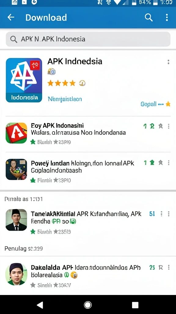 Karakter dengan desain yang unik dan menarik.