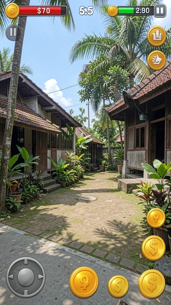 Fitur karakter unik yang bisa dipilih.