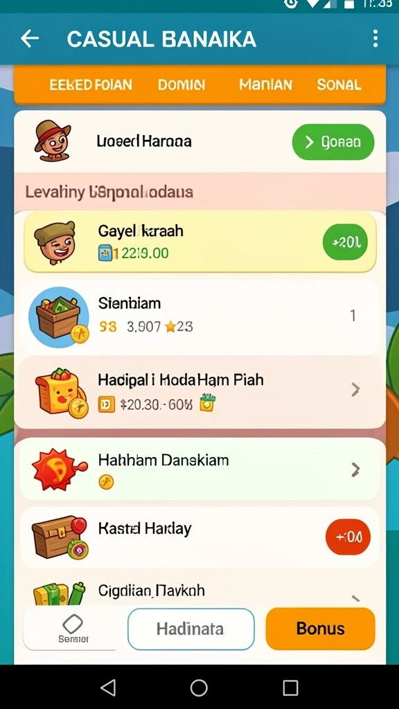 Pengguna sedang bertanding di mode multiplayer.