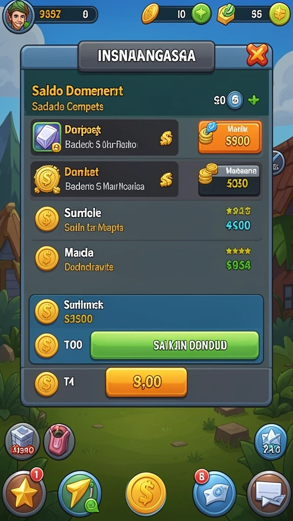Tampilan level baru yang menantang dan seru.