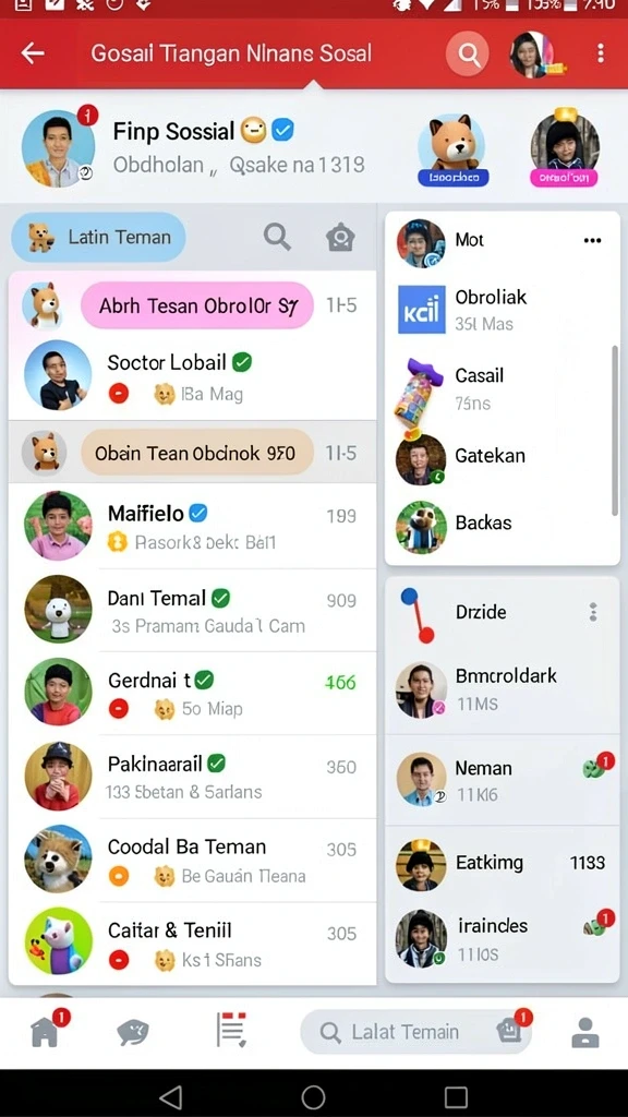 Tampilan antarmuka yang mudah digunakan dan intuitif.