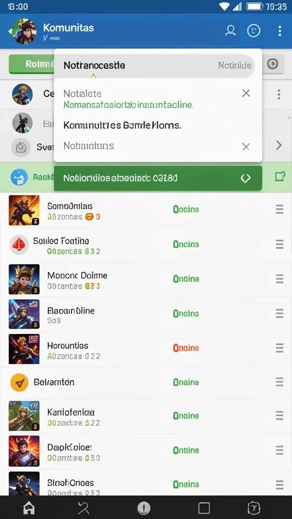 Tampilan grafis yang menarik dan hidup.