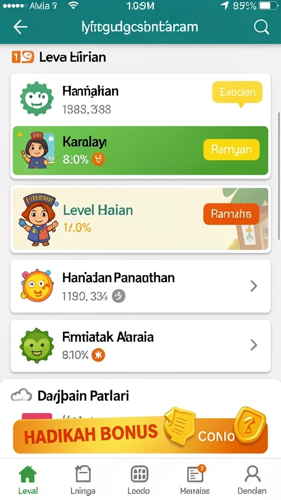 Banyak promosi dan bonus menarik setiap minggu.