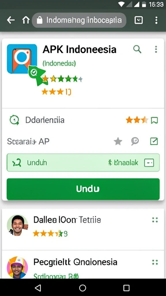 Tampilan antarmuka pengguna yang ramah dan menarik.