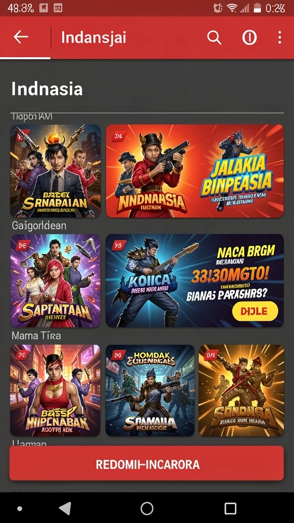 Karakter-karakter unik yang dapat dipilih oleh pemain.