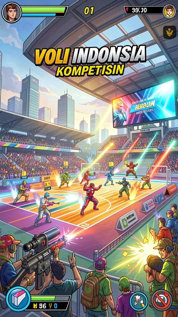 Tampilan antarmuka yang sederhana dan menarik.