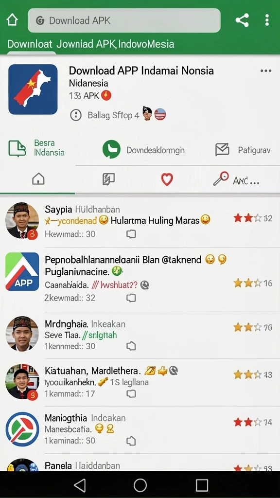 Tampilan antarmuka yang user-friendly.