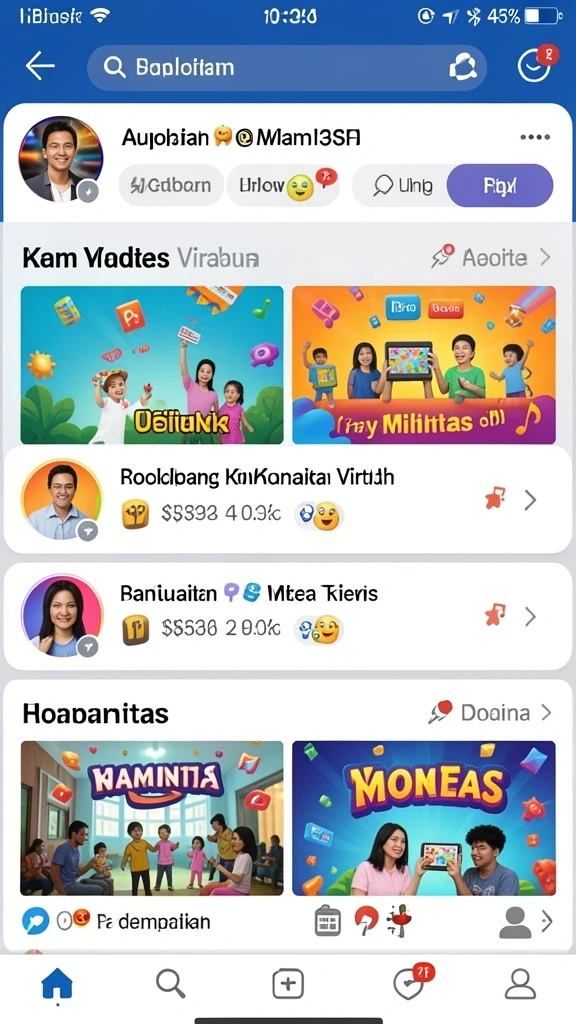 Tampilan awal aplikasi PULITOTO yang menarik.