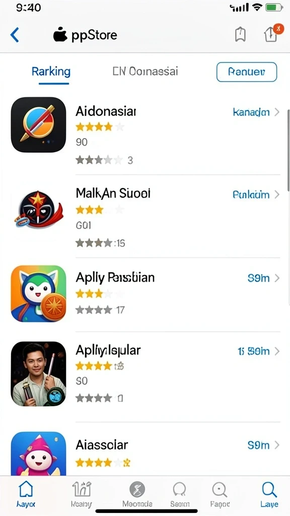Karakter unik yang dapat dipilih oleh pemain.
