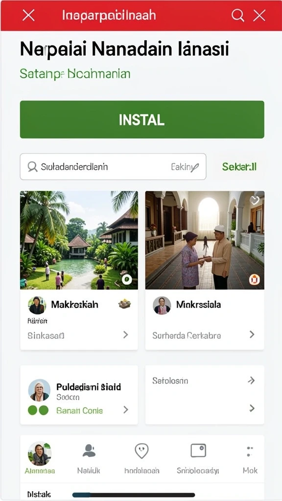 Tampilan awal game yang menarik dan user-friendly.