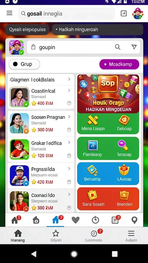 Adegan pertarungan yang seru dan dinamis.