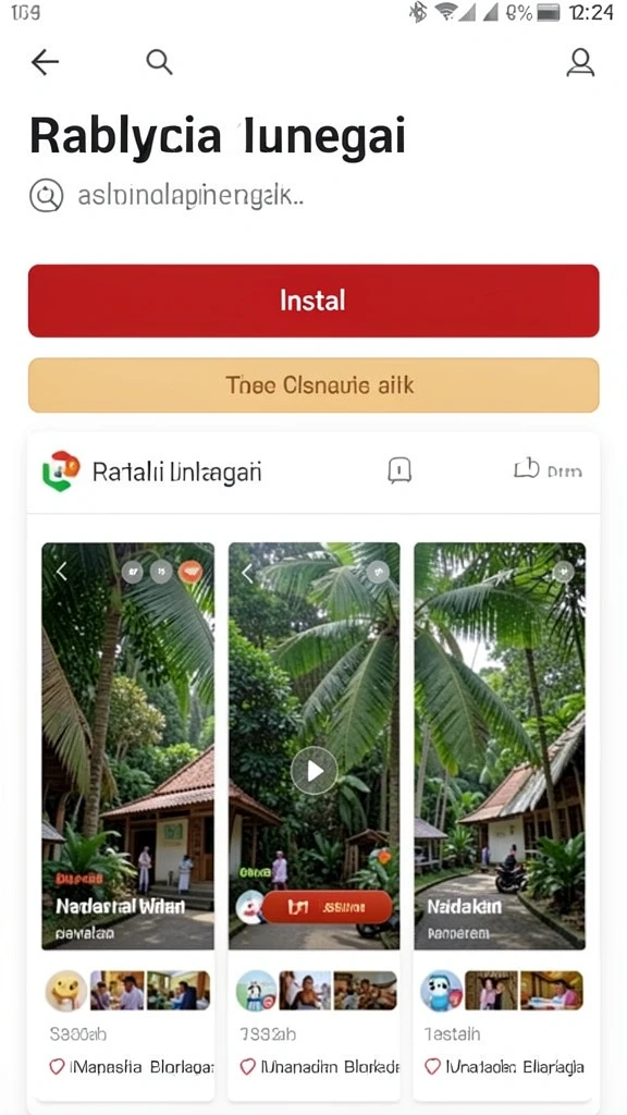 Tangkapan layar ini menampilkan pemandangan indah dari dunia RPGAME.