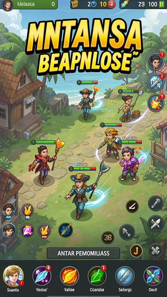 Tampilan awal SE328 dengan karakter utama.