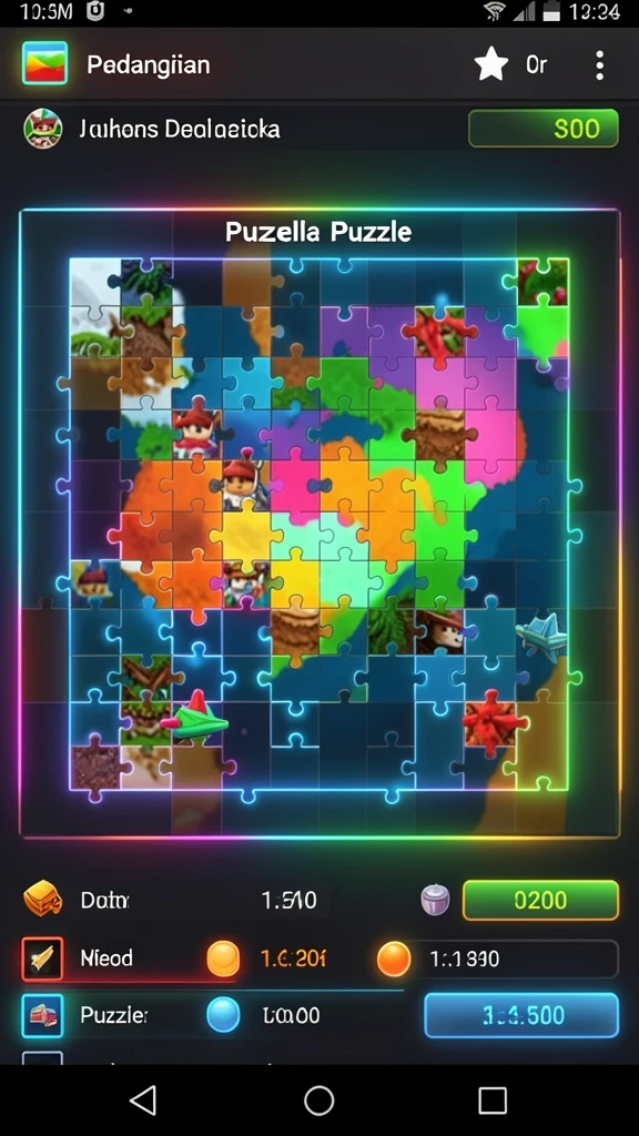Misi seru yang menantang dengan banyak level.