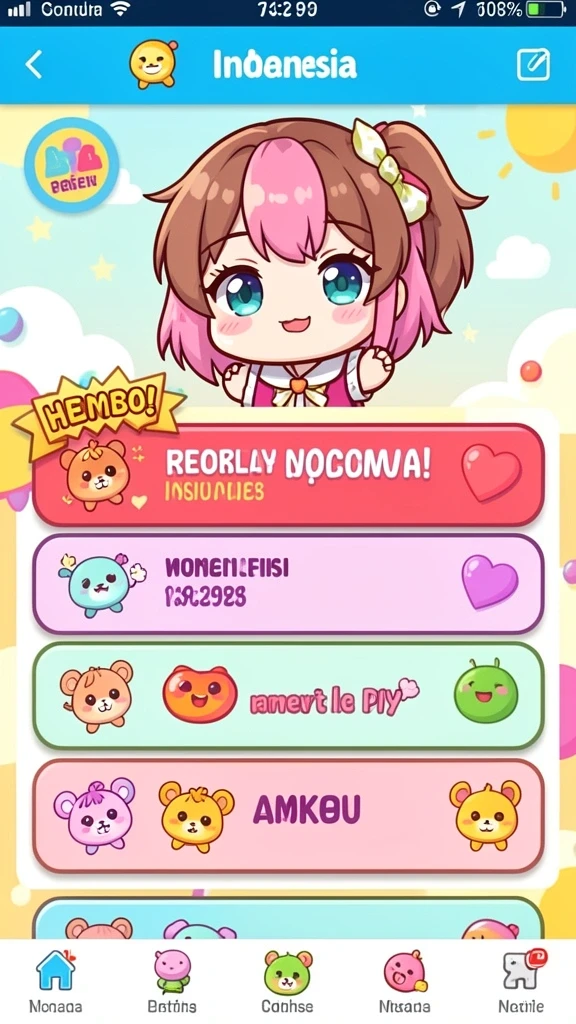 Fitur multiplayer untuk bermain dengan teman.