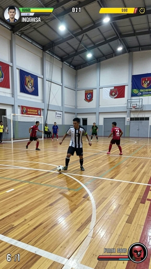 Beragam tema permainan yang menarik.