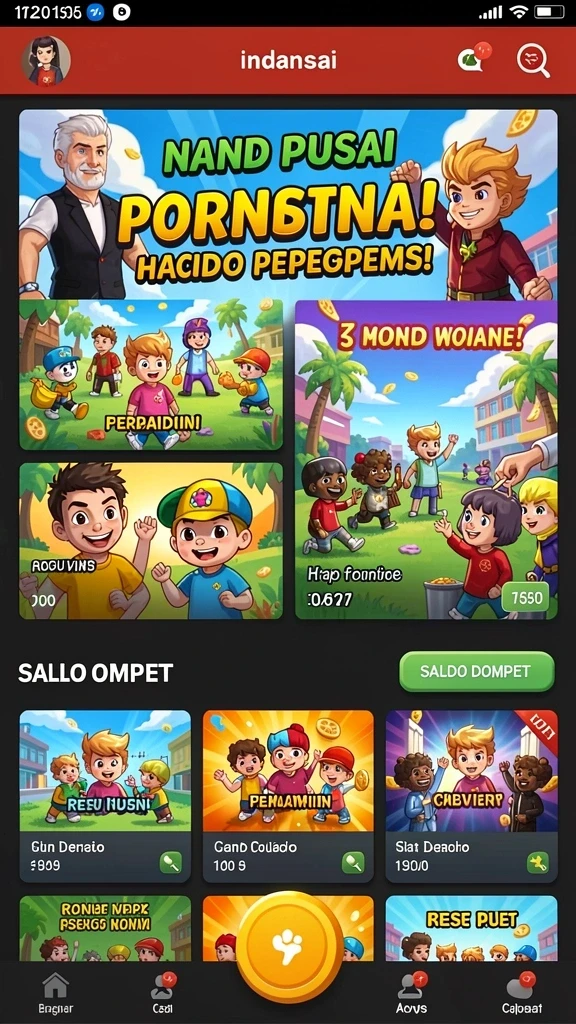 Sistem reward yang mengasyikkan untuk pemain.