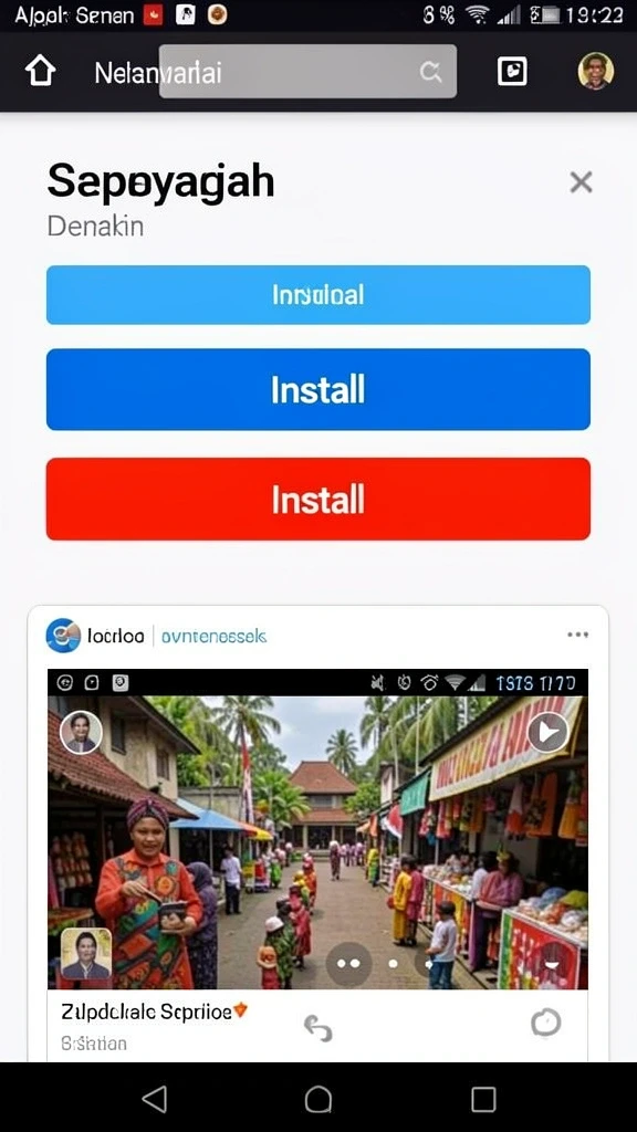 Tampilan antarmuka yang intuitif dan mudah digunakan.