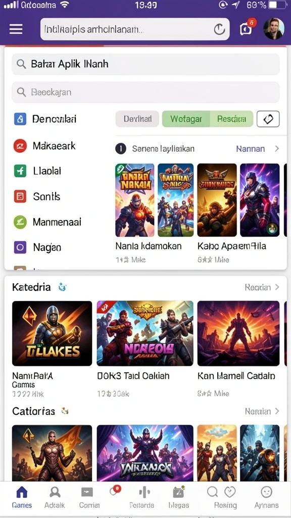 Visual grafis yang memukau dan detail yang tinggi.