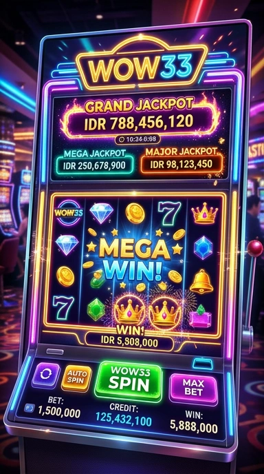 wow33 — menu pengaturan
